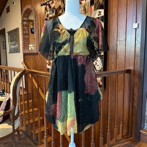 Lindi Tunic Top Watercolor Design